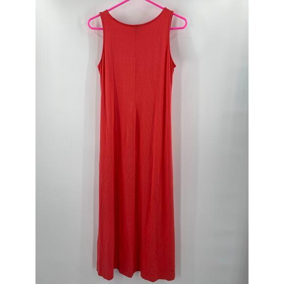 J.JILL Dress Extra Small Pima Cotton Maxi Stretch Basic Casual Minimal Classic - Picture 2 of 10